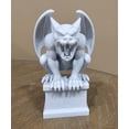 thumbnail image 2 of Gargoyle Guardian Statue – Gray Cement Look Style Sculpture for Shelf or Desk Display - 1ct, 2 of 9