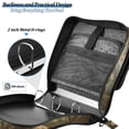 thumbnail image 4 of FORMRS Zipper Binder with Shoulder Strap 2-inch Ring 500 Sheet Capacity File Bag, Snow Mountains, 4 of 5