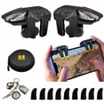 thumbnail image 1 of Kit combinado de juegos Mikirini 13 en 1 Triggers L2R2 para PUBG/Fortnite/Call of Duty/Rules of Survival, 1 of 5