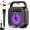 D50, variant on FanFun Bluetooth Speaker, Portable Speaker with Wired Microphone for Outdoor/ Indoor Party, D50
