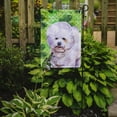 thumbnail image 2 of Carolines Treasures BB9822GF Bichon Frise St Patricks Flag Garden Size  Small multicolor, 2 of 3
