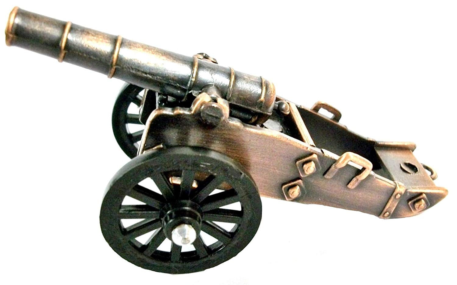 Old Time Naval Deck Cannon Die Cast Metal Collectible Pencil Sharpener 