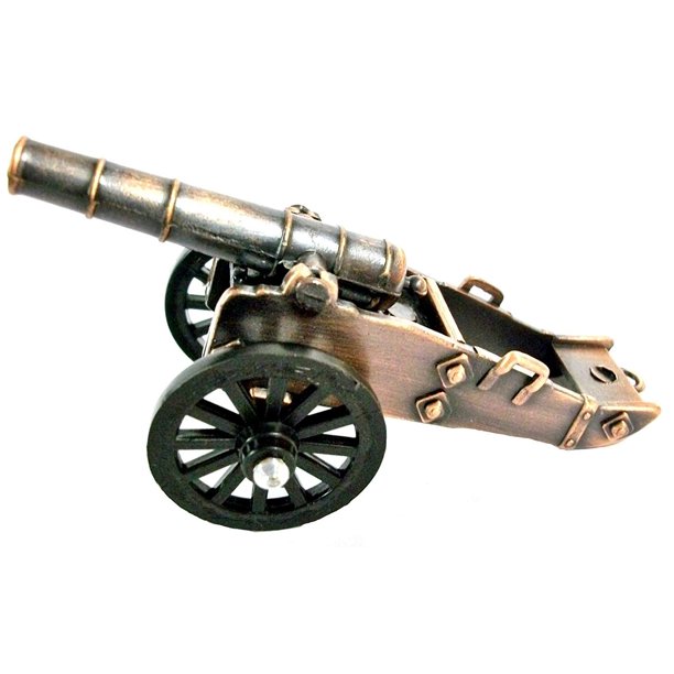 Revolutionary War Cannon Die Cast Metal Collectible Pencil Sharpener