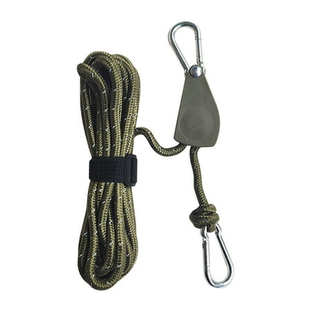 

KQJQS Windproof Rope Tensioner - Portable and Adjustable Camping Rope Fixing Tool