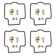 thumbnail image 3 of 4pcs Carburetor Carb Repair Rebuild For Kawasaki Ninja ZX10 ZX11 ZX1100 ZX1200 ZX9R, 3 of 9