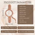 thumbnail image 5 of SKMEI Watches for Women Waterproof Analog Quartz Dress Ladies Watch Fashion Luxury Casual Women’s Wristwatch, 5 of 9