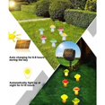 thumbnail image 2 of Luces solares para jardín, paquete de 6 luces solares con forma de hongo, IP65, impermeables, 8 modos, luces solares para jardín al aire libre, para jardín, césped, patio, valla, 2 of 5