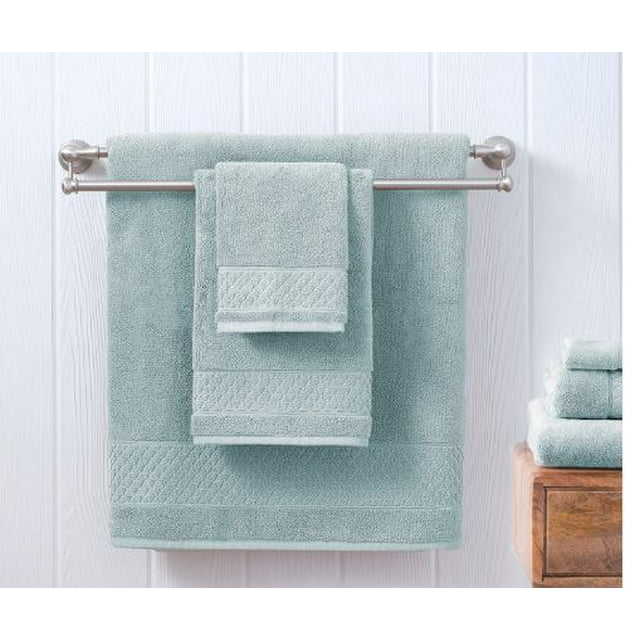 100percent Plush Cotton 24piece Economic Bath Towel set