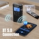 thumbnail image 2 of Radio digital portátil Raddy RF886 AM/FM/SW/VHF/WB con BT, 2 of 7