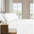 thumbnail image 2 of 1500 Thread Count 6-Piece DAMASK STRIPE Bed Sheet Set, California King Turquoise, 2 of 183