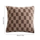 thumbnail image 3 of Uuiauoio Plush Grid Pillow Cover, Soft Lint Checkerboard Cushion Case for Sofa and Living Room, Zippered Decorative Throw Pillow Cover , Options for Home Decor, 3 of 6