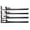 Black, variant on Shepherd Hardware 8130E 16-1/4" Adjustable Fit Table Clamp Legs Black