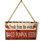 thumbnail image 1 of Wooden Plat Halloween Hanging Board House Party Plaque Decoration, 1 of 1