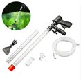 thumbnail image 1 of Limpiador de grava para acuarios, nuevo cambiador de agua rápido con botón de presión de aire Kit de limpiador de arena para tanques de peces Aspirador de sifón para acuarios con manguera de agua Co kaili Sencillez, 1 of 5