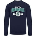 thumbnail image 2 of Men's Levelwear Navy Seattle Mariners Punch Out Pullover Sweatshirt, 2 of 3