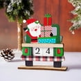 2024 Xmas Advent Calendar Colorful Printing Decorative Multicolor