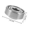thumbnail image 2 of OFFIGAM 6 Pcs Moyeu de Roue avant de Fauteuil Roulant à Roulement en Acier Argenté pour une Utilisation Stable et Fiable en Fauteuil Roulant, 2 of 8