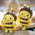 thumbnail image 2 of 10 Piezas De Abejas De Miel De Peluche Decoración De Abeja, 2 of 6