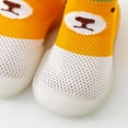 thumbnail image 2 of CAICJ98 Toddler Shoes Summer and Autumn Comfortable Infant Toddler Shoes Cute Deer Rabbit Pattern Children Mesh Breathable Infant Boy Slippers,Orange, 2 of 4
