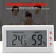 thumbnail image 3 of Termómetro digital higrómetro medidor de temperatura y humedad pantalla LCD grande registro máximo/mínimo blanco, 3 of 10