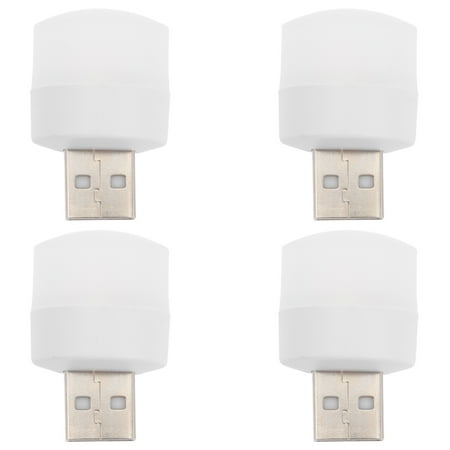 

4Pcs Portable Night Lamp USB Charging Lamp Student Sturdy Lamp Atmosphere Lamp