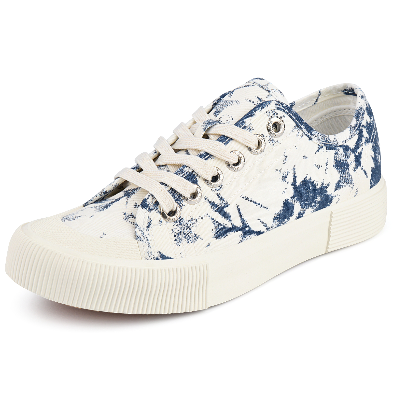 JENN ARDOR Womens Canvas Shoes Low Tops Lace up Fashion Sneakers for Walking Tennis - image 3 of 8