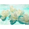 thumbnail image 3 of Parr, Kelly 24x18 Black Modern Framed Museum Art Print Titled - Nympheas, 3 of 5