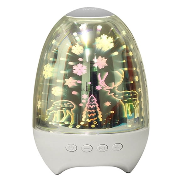 Amdohai Multifunctional Wireless Rechargeable LED Light Audio BT Speaker Music