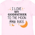 thumbnail image 4 of Inktastic I Love My Godfather to the Moon and Back Boys or Girls Toddler T-Shirt, 4 of 5