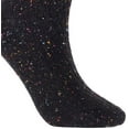 thumbnail image 3 of Lian LifeStyle Big Girl's 6 Pair's Exceptional High Crew Wool Socks Non Slip, Cozy and Cool HR1412 Size 6-9 (Black), 3 of 4