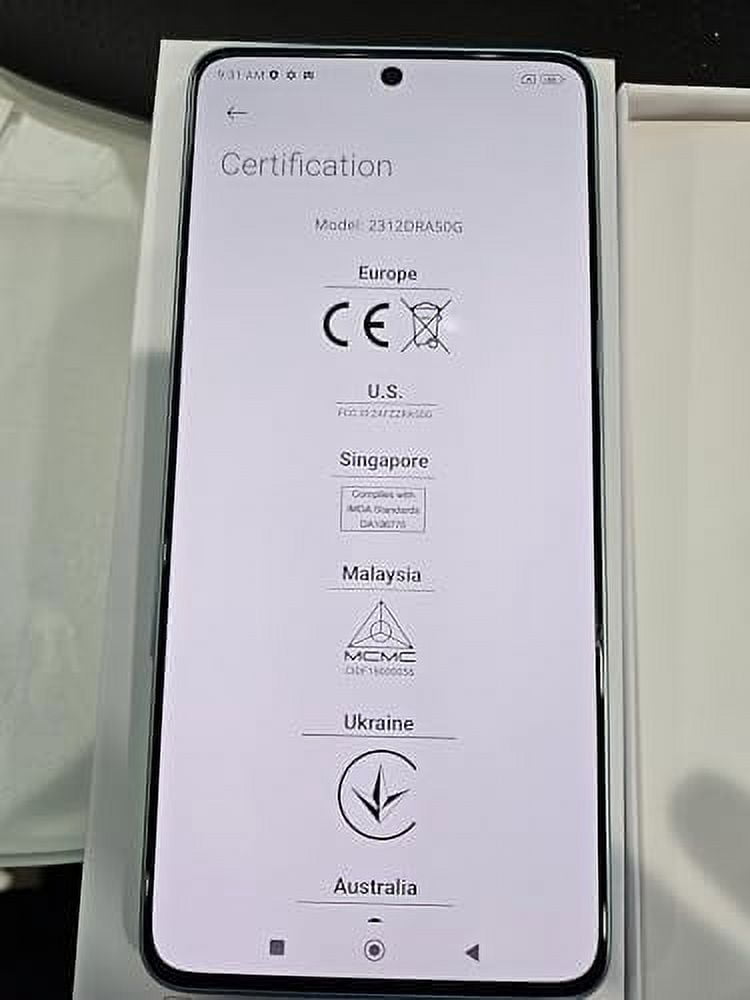 Xiaomi Redmi Note 13 PRO 5G + 4G LTE (512GB + 12GB) 6.67" 200MP Triple (Tmobile Mint Tello & Global) Global Bands Unlocked (Aurora Purple (Global ROM))