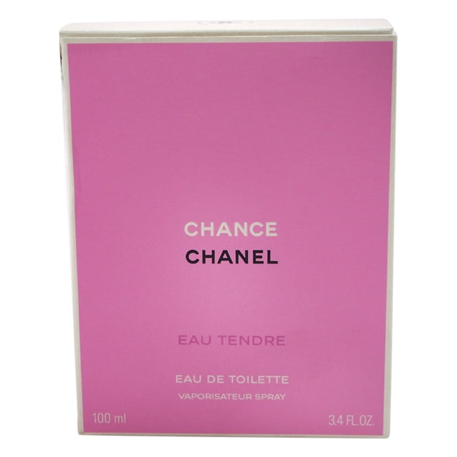 Chanel Chance Eau Tendre Eau de Toilette Perfume for Women, 3.4 Oz
