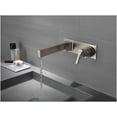 thumbnail image 5 of Delta T574LF-SSWL Zura, Single Handle Wall Mount Bathroom Faucet Trim, WithoutPopUp Stainless (Valve Sold Seperately), 5 of 7