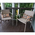 thumbnail image 4 of VargottamIndoor/OutdoorPolyester FabricLumbarPillowCover,All-Weather Waterproof Rectangular Cushion Case for Patio Furniture,12" x 18"Set of 2 -Geometric-47, 4 of 6