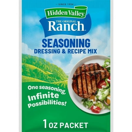 Hidden Valley Gluten Free Original Ranch Salad Dressing and Seasoning Mix, 1 (3 Packs)