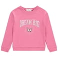 thumbnail image 4 of BTween Girls 3-Pack CVC Fleece Pullover Tops, Soft, Cozy, and Stylish Sweatshirts - Rose, Size 14, 4 of 6