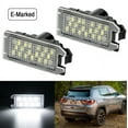 thumbnail image 1 of MYG 2x White LED License Plate Light For Jeep Grand Cherokee 2014-2020, 1 of 6