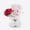 White, variant on 11.8" Bunny Plush Stuffed Animal with Removable Red Rose Bouquet, Ultra-Soft Interactive Cuddly Rabbit Plushie Toy, Perfect Gift for Kids, Adults for Birthday, Valentine's Day Easter and Home Decor