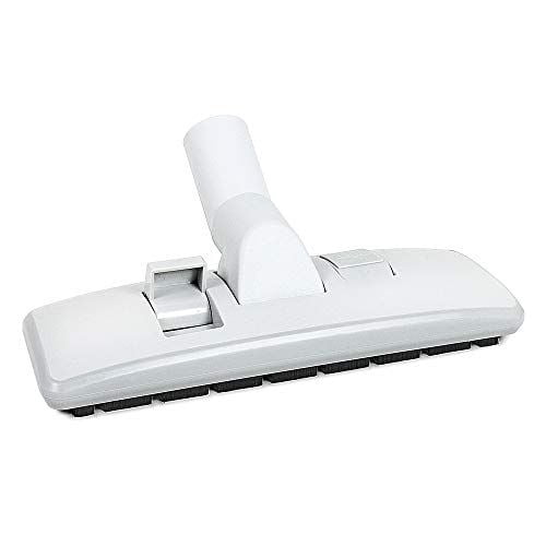 Ultra Clean Universal Air-Driven Turbo Brush For Central Vacuum Systems - Fits Beam, Electrolux, Kenmore, Nutone & More - Works On Low-Pile Carpet & Rugs (Black)