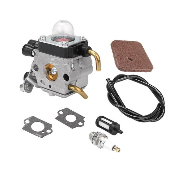 7pcs SET Carb Carburetor Spark Fuel Hose Filtering air Filter 2x Gasket for FS38 FS45 FS46 FS55 FS74 FS75 FS76 FS85 for ZAMA C1Q-S66 C1Q-S71