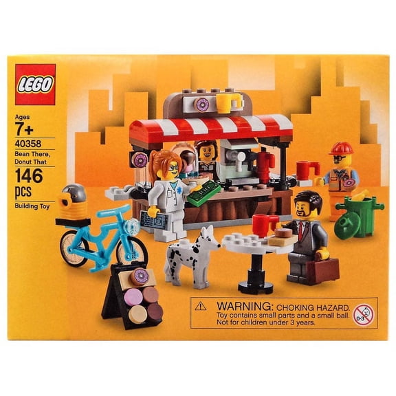 LEGO Bean There, Donut That 40358 Building Set (146 Pieces)