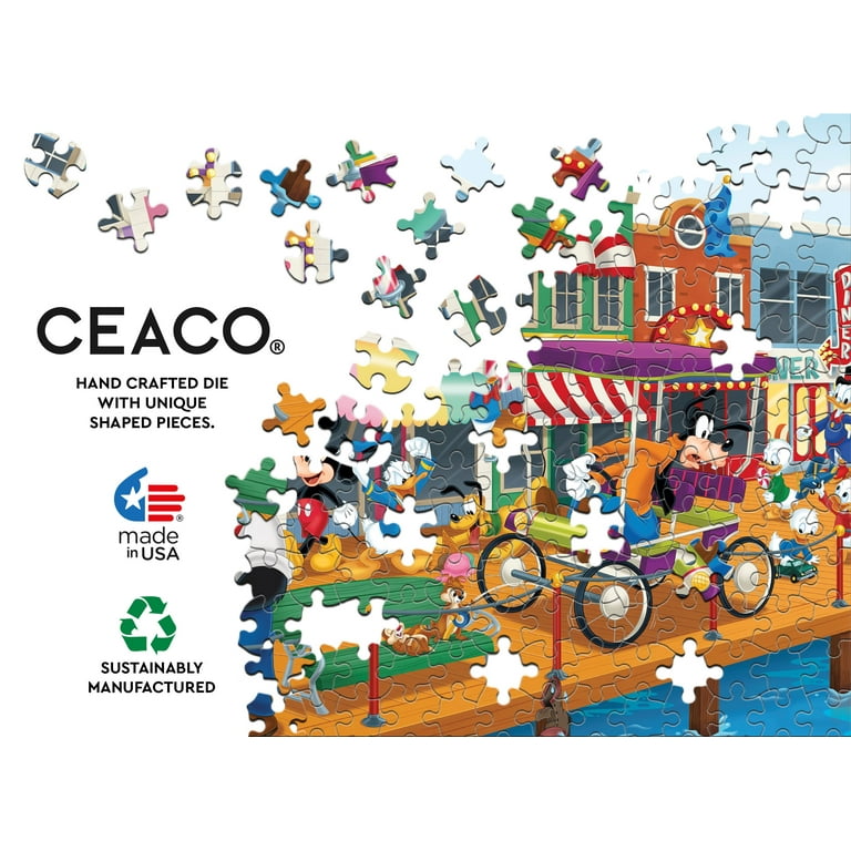 Ceaco Disney Mickey and Friends Boardwalk Fun 1500 Piece