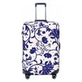 thumbnail image 2 of Goofa Blue And White Porcelain Pattern Pattern Luggage Covers For Suitcase,Suitcase Cover Protector Fit 18-32 Inch Luggage-Large, 2 of 9
