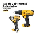 thumbnail image 2 of Taladro Rotomartillo 1/2in Llave Impacto Inalambrica DeWalt DCK222D2, 2 of 6
