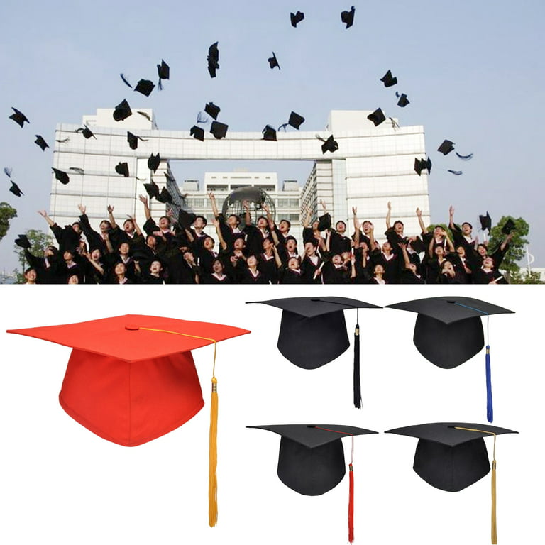 GraduatePro Matte Graduation Cap with 2024 Tassel for