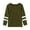 Army Green, variant on Krdevn Girls Long Sleeve T Shirt Children's Crew Neck Top Girls T Shirt,5-6 Years