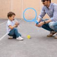 thumbnail image 4 of SEWACC 2pcs Tennis Racket Lightweight Tennis Rackets With Balls For Outdoor Sports And Beach Games For Aged Blue, 4 of 7
