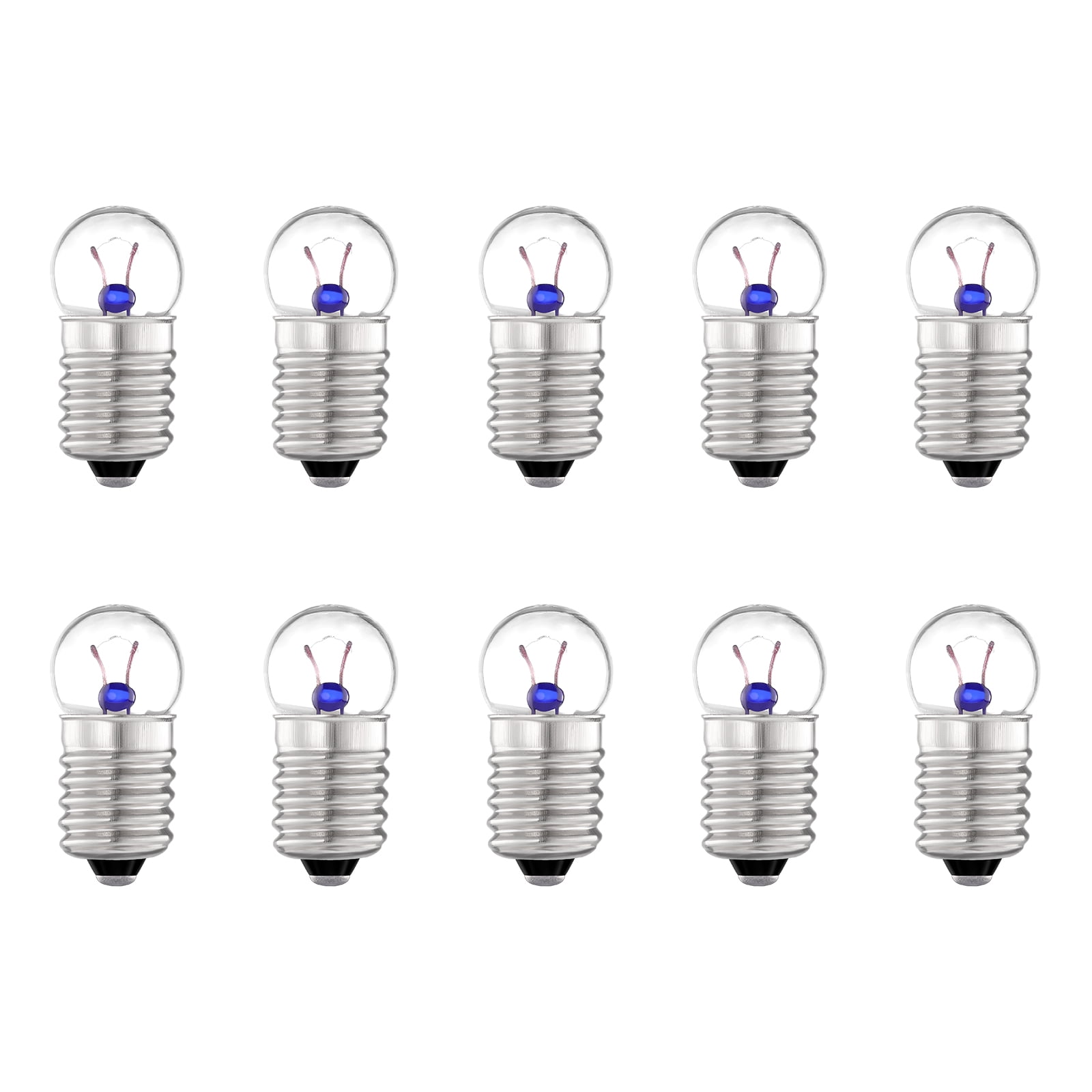 10pcs Mini Light Bulbs Laboratory Science Experiment Light Bulbs Screw