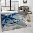 thumbnail image 3 of Luxe Weavers Modern Abstract Blue 8x10 Area Rug for Bedrooms, 3 of 7