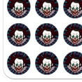 thumbnail image 2 of Creepy Clown with it's Balloon 1" Planner Calendar Scrapbooking Crafting Opaque Stickers, 2 of 7